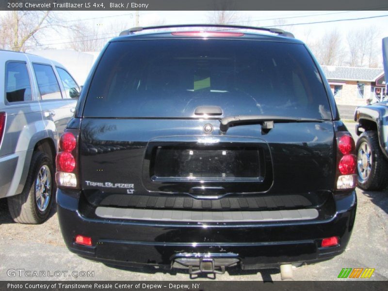 Black / Ebony 2008 Chevrolet TrailBlazer LS 4x4