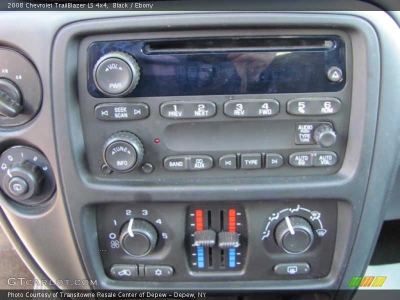 Black / Ebony 2008 Chevrolet TrailBlazer LS 4x4