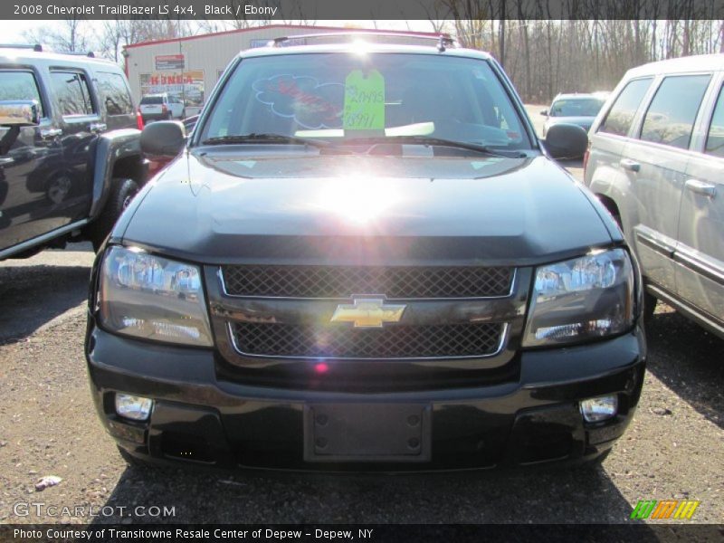 Black / Ebony 2008 Chevrolet TrailBlazer LS 4x4