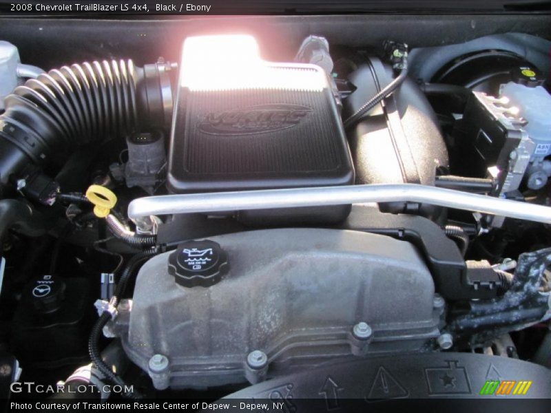 Black / Ebony 2008 Chevrolet TrailBlazer LS 4x4