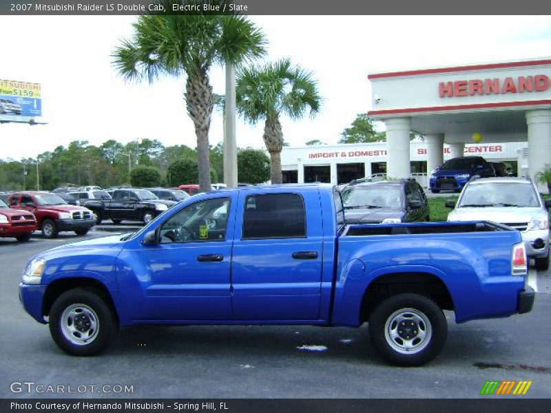 Electric Blue / Slate 2007 Mitsubishi Raider LS Double Cab