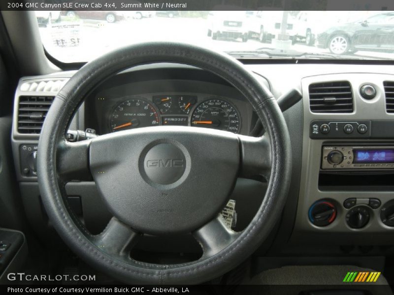 Summit White / Neutral 2004 GMC Canyon SLE Crew Cab 4x4