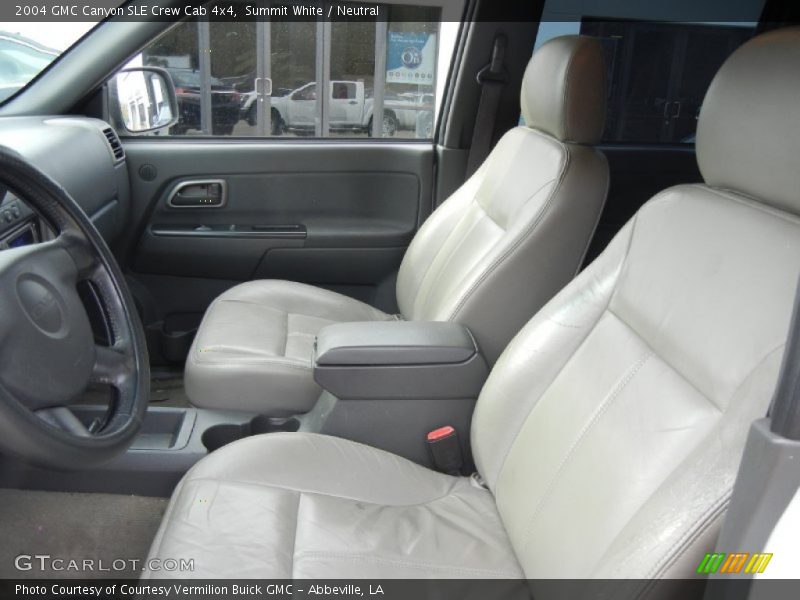 Summit White / Neutral 2004 GMC Canyon SLE Crew Cab 4x4
