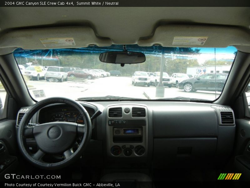 Summit White / Neutral 2004 GMC Canyon SLE Crew Cab 4x4