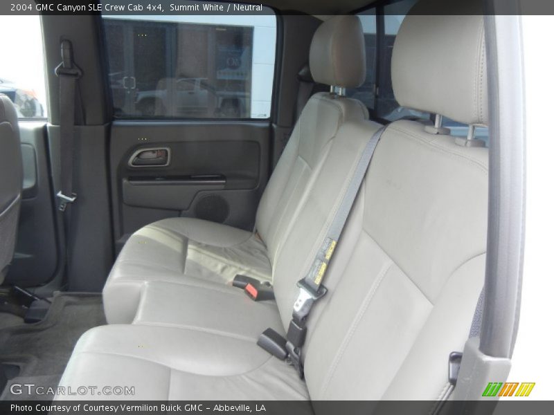 Summit White / Neutral 2004 GMC Canyon SLE Crew Cab 4x4