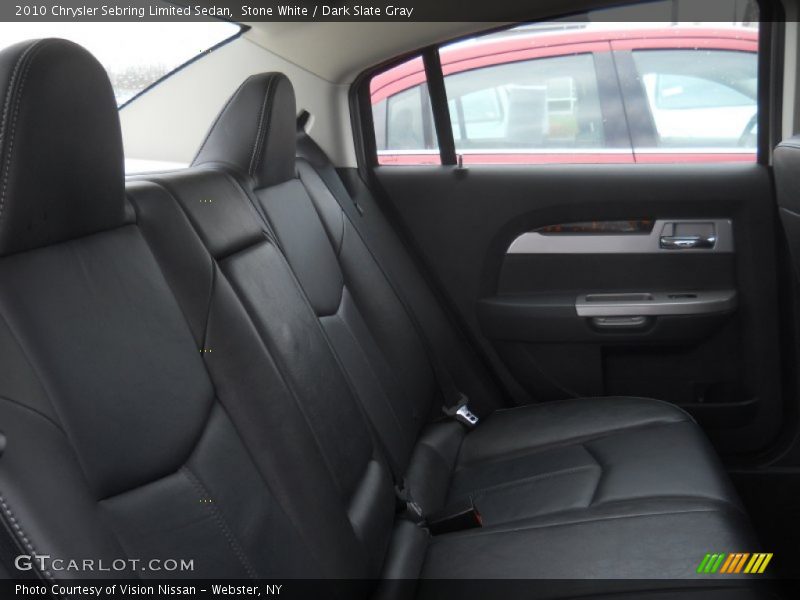 Stone White / Dark Slate Gray 2010 Chrysler Sebring Limited Sedan
