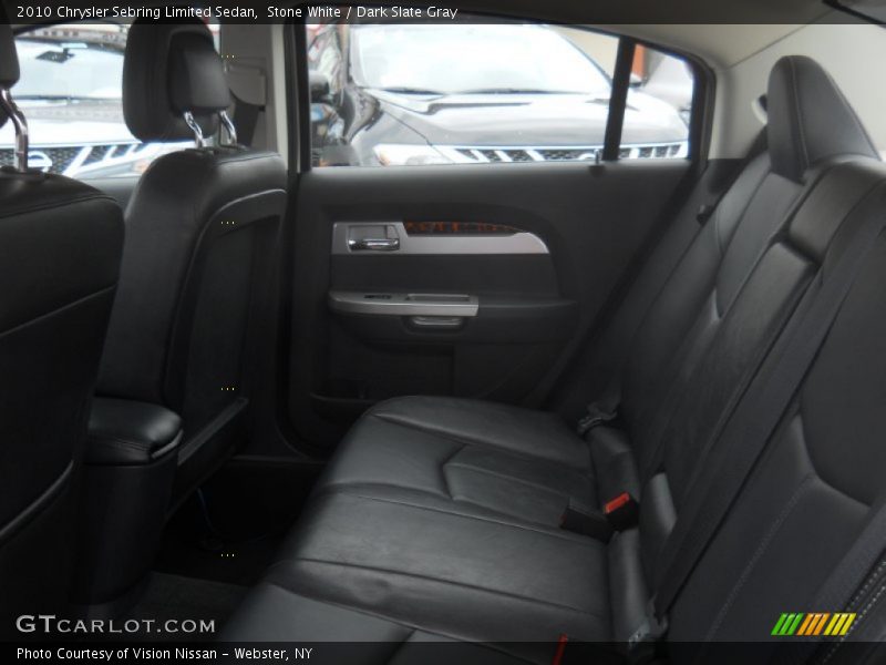 Stone White / Dark Slate Gray 2010 Chrysler Sebring Limited Sedan
