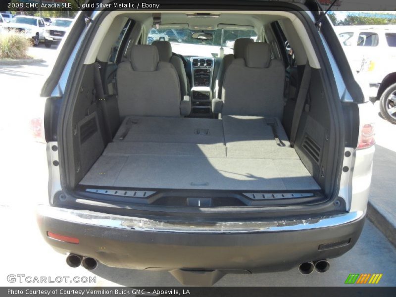 Liquid Silver Metallic / Ebony 2008 GMC Acadia SLE