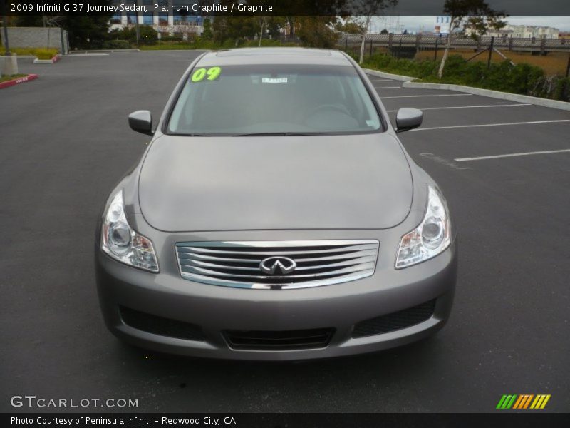 Platinum Graphite / Graphite 2009 Infiniti G 37 Journey Sedan