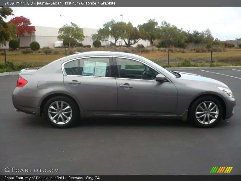 Platinum Graphite / Graphite 2009 Infiniti G 37 Journey Sedan
