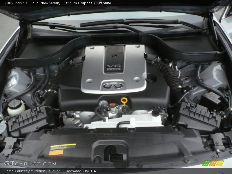Platinum Graphite / Graphite 2009 Infiniti G 37 Journey Sedan