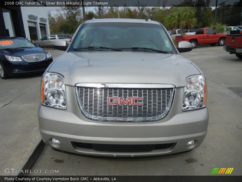 Silver Birch Metallic / Light Titanium 2008 GMC Yukon SLT