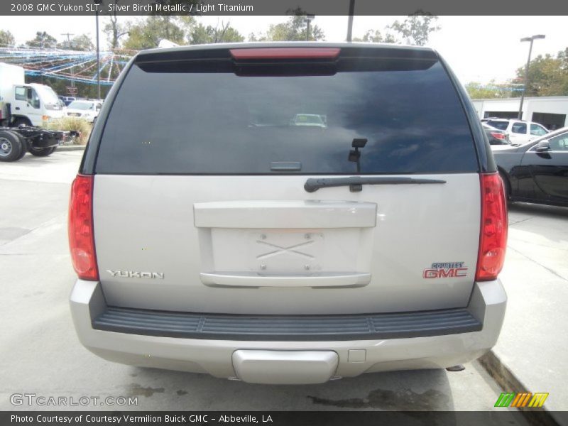 Silver Birch Metallic / Light Titanium 2008 GMC Yukon SLT