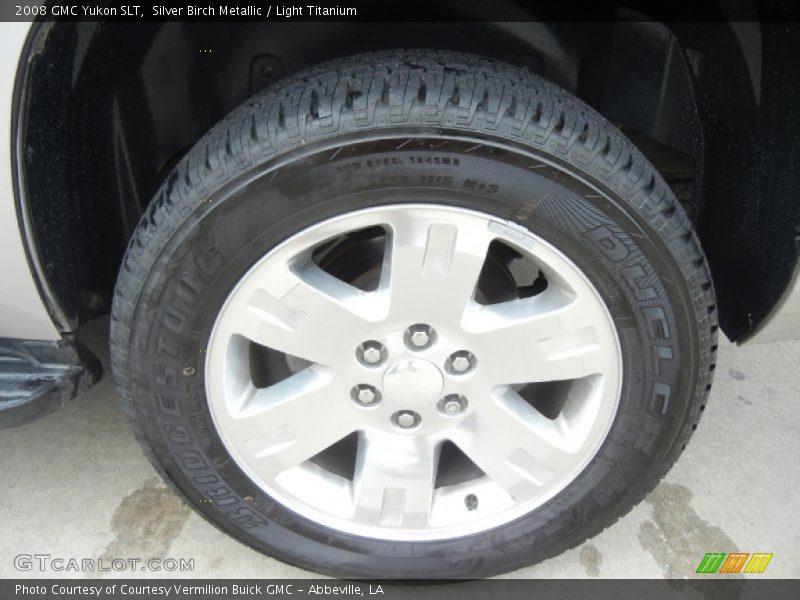 Silver Birch Metallic / Light Titanium 2008 GMC Yukon SLT