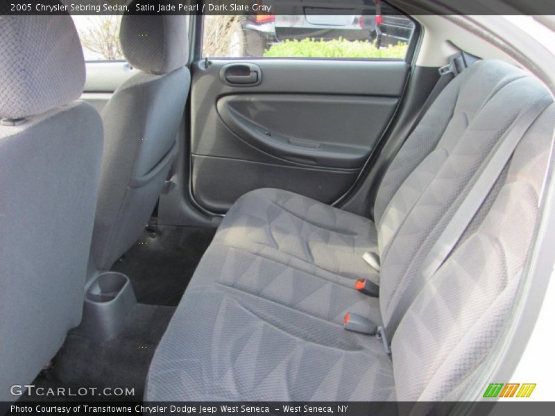 Satin Jade Pearl / Dark Slate Gray 2005 Chrysler Sebring Sedan
