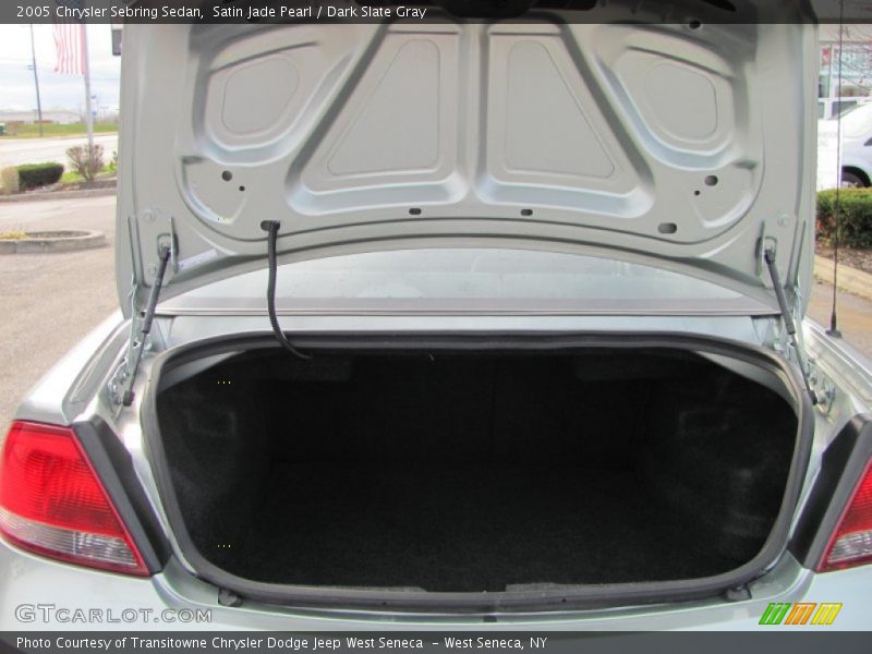 Satin Jade Pearl / Dark Slate Gray 2005 Chrysler Sebring Sedan