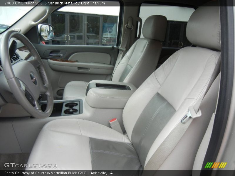 Silver Birch Metallic / Light Titanium 2008 GMC Yukon SLT