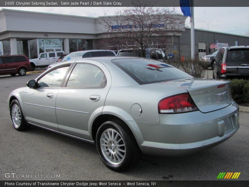 Satin Jade Pearl / Dark Slate Gray 2005 Chrysler Sebring Sedan