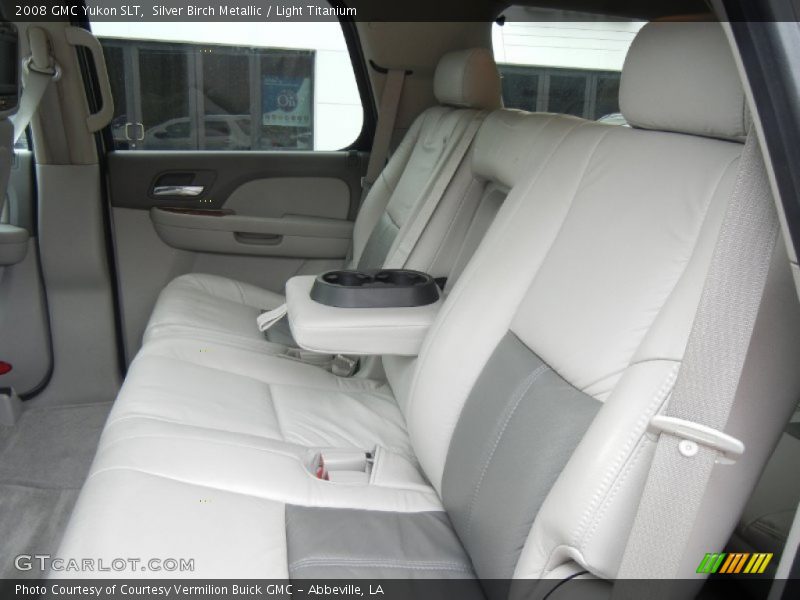  2008 Yukon SLT Light Titanium Interior