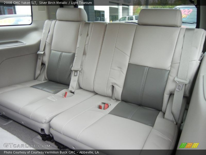  2008 Yukon SLT Light Titanium Interior