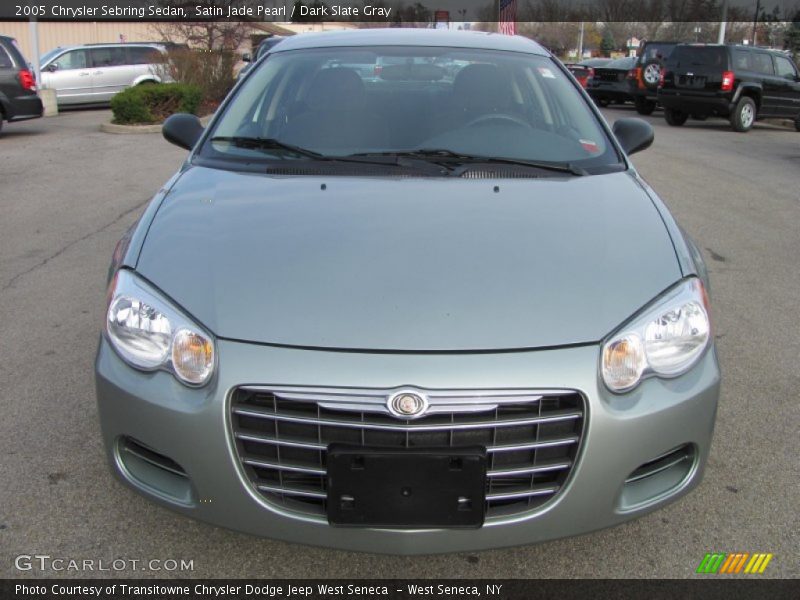 Satin Jade Pearl / Dark Slate Gray 2005 Chrysler Sebring Sedan