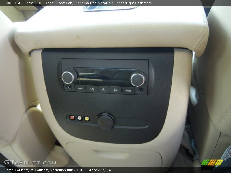 Sonoma Red Metallic / Cocoa/Light Cashmere 2009 GMC Sierra 1500 Denali Crew Cab