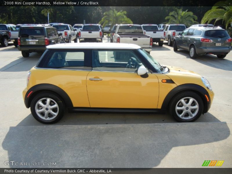 Mellow Yellow / Grey/Black 2008 Mini Cooper Hardtop