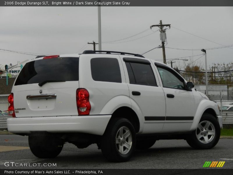 Bright White / Dark Slate Gray/Light Slate Gray 2006 Dodge Durango SLT