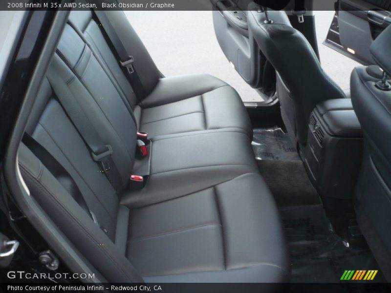 Black Obsidian / Graphite 2008 Infiniti M 35x AWD Sedan