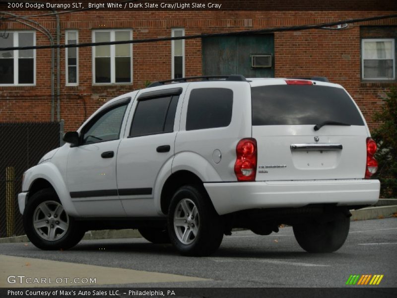 Bright White / Dark Slate Gray/Light Slate Gray 2006 Dodge Durango SLT