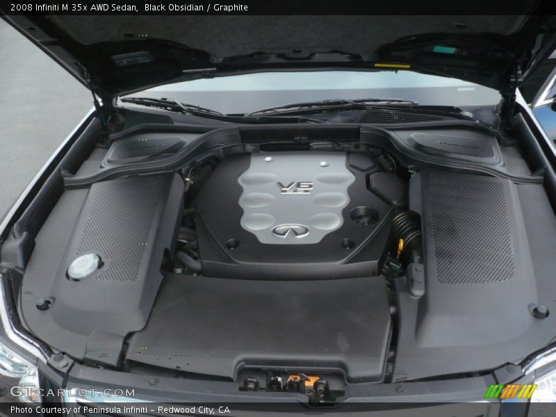 Black Obsidian / Graphite 2008 Infiniti M 35x AWD Sedan