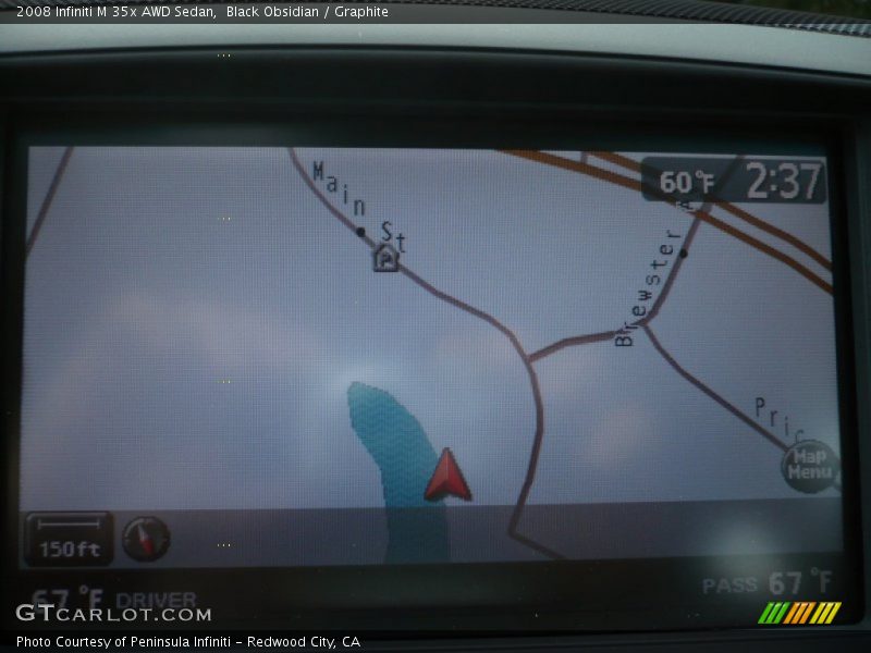 Black Obsidian / Graphite 2008 Infiniti M 35x AWD Sedan