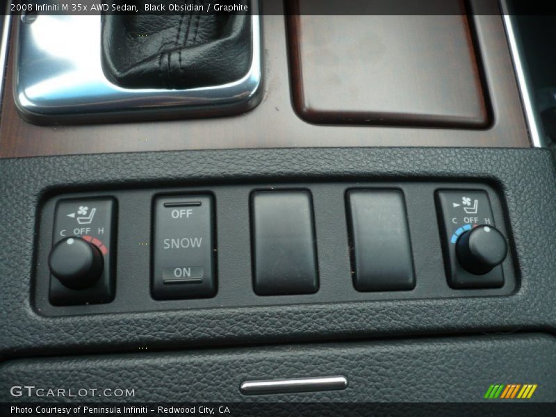 Black Obsidian / Graphite 2008 Infiniti M 35x AWD Sedan
