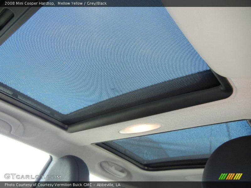 Mellow Yellow / Grey/Black 2008 Mini Cooper Hardtop