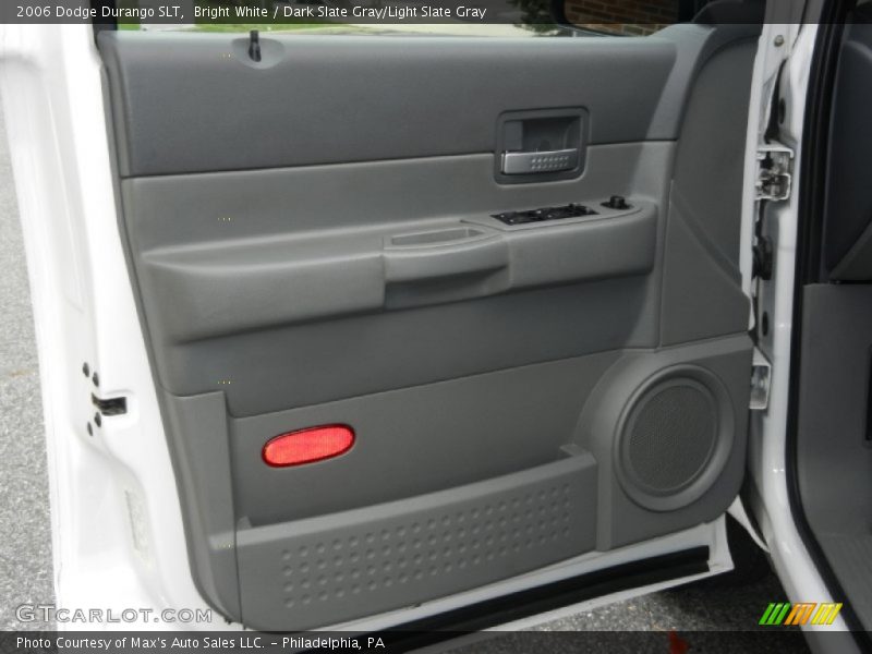 Bright White / Dark Slate Gray/Light Slate Gray 2006 Dodge Durango SLT