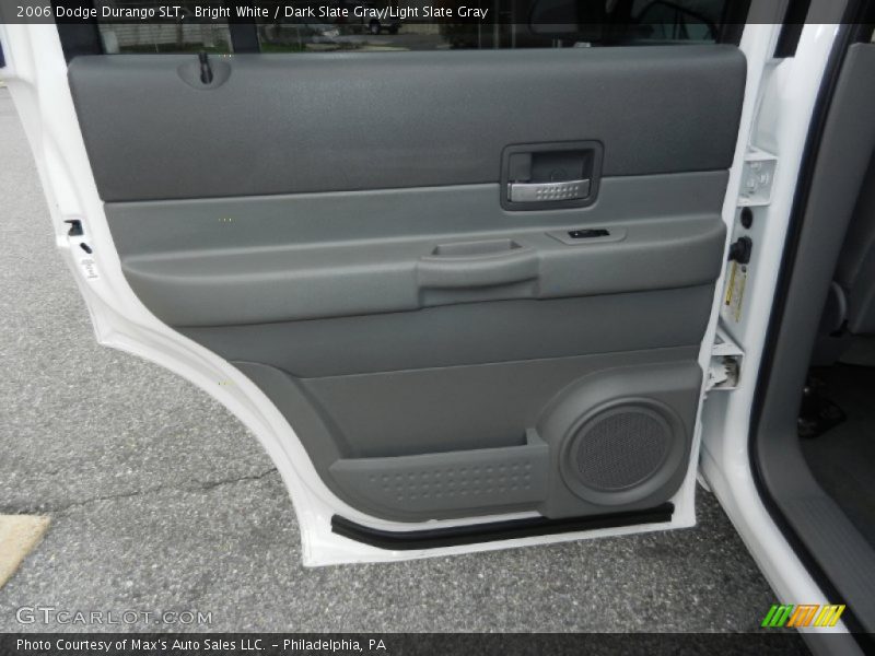 Bright White / Dark Slate Gray/Light Slate Gray 2006 Dodge Durango SLT