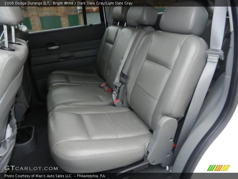 Bright White / Dark Slate Gray/Light Slate Gray 2006 Dodge Durango SLT