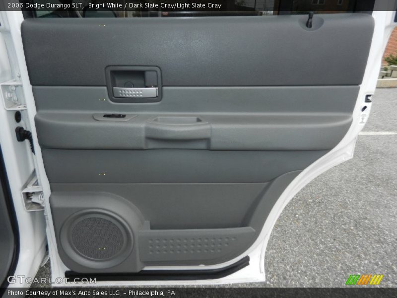 Bright White / Dark Slate Gray/Light Slate Gray 2006 Dodge Durango SLT