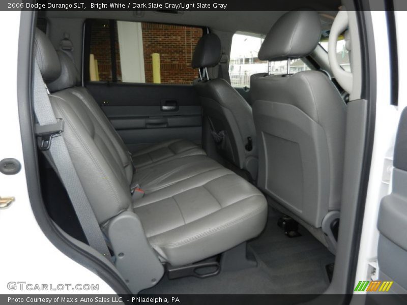 Bright White / Dark Slate Gray/Light Slate Gray 2006 Dodge Durango SLT