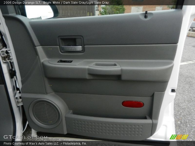 Bright White / Dark Slate Gray/Light Slate Gray 2006 Dodge Durango SLT
