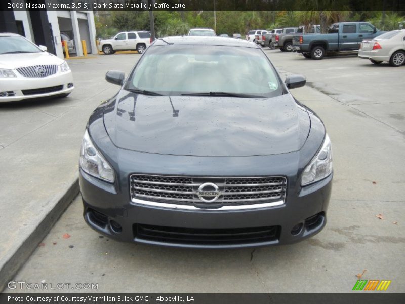 Dark Slate Metallic / Caffe Latte 2009 Nissan Maxima 3.5 S