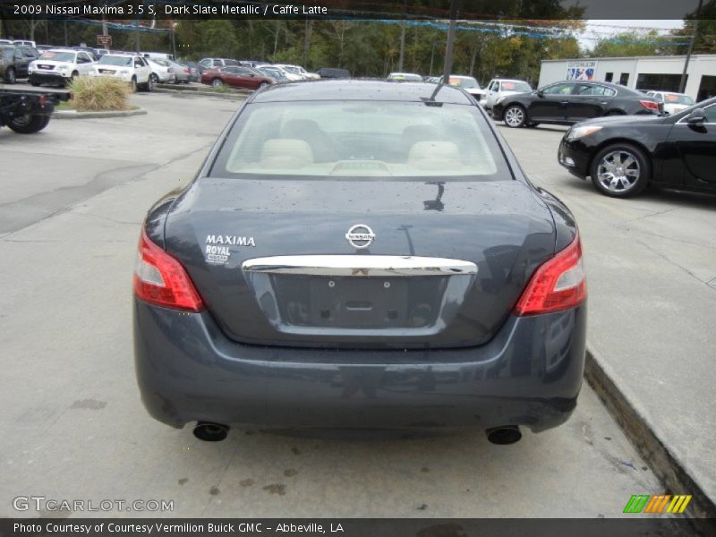 Dark Slate Metallic / Caffe Latte 2009 Nissan Maxima 3.5 S