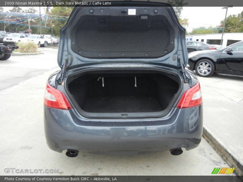 Dark Slate Metallic / Caffe Latte 2009 Nissan Maxima 3.5 S
