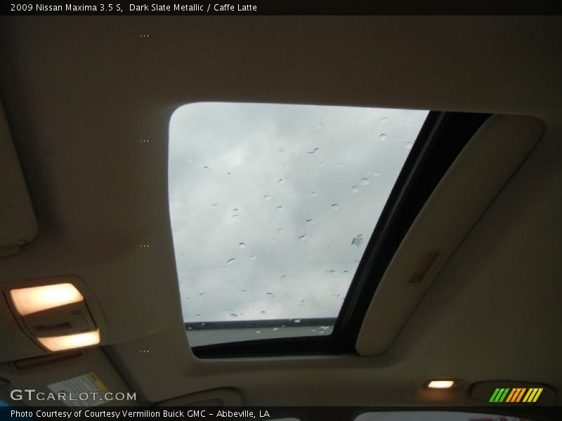 Dark Slate Metallic / Caffe Latte 2009 Nissan Maxima 3.5 S
