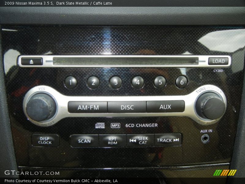 Dark Slate Metallic / Caffe Latte 2009 Nissan Maxima 3.5 S