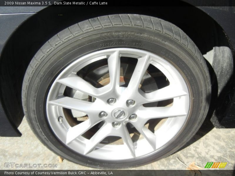 Dark Slate Metallic / Caffe Latte 2009 Nissan Maxima 3.5 S