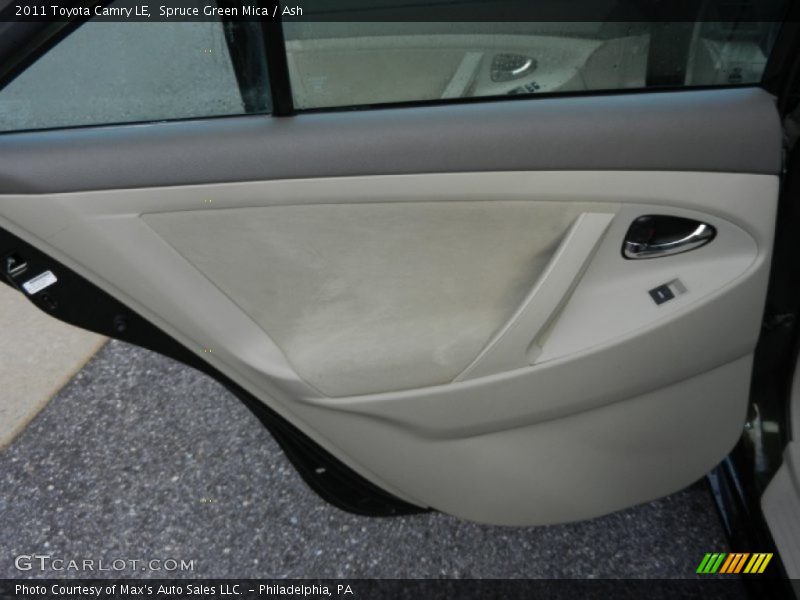 Spruce Green Mica / Ash 2011 Toyota Camry LE