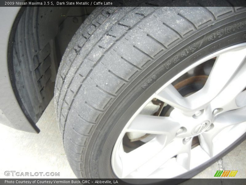 Dark Slate Metallic / Caffe Latte 2009 Nissan Maxima 3.5 S