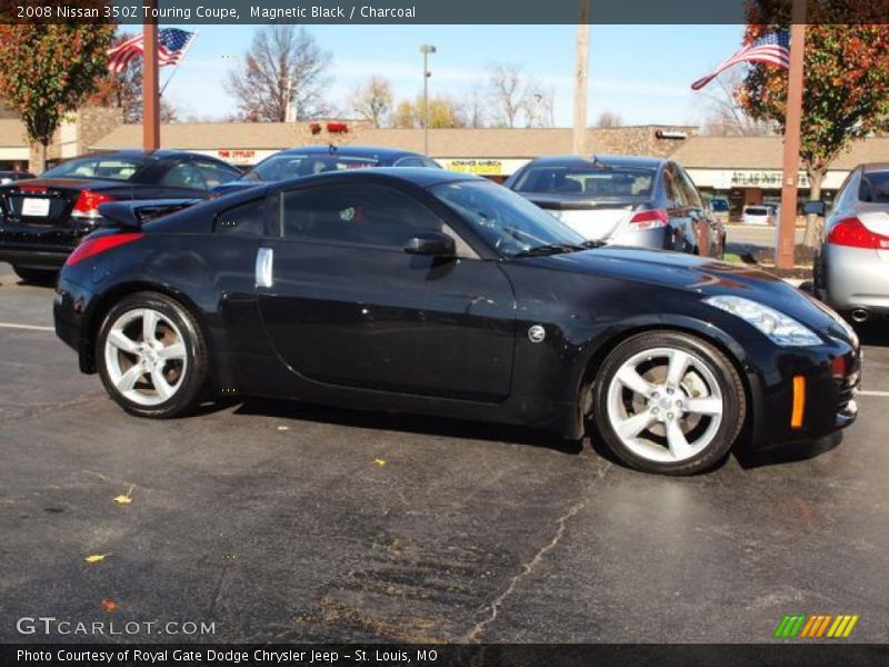 Magnetic Black / Charcoal 2008 Nissan 350Z Touring Coupe