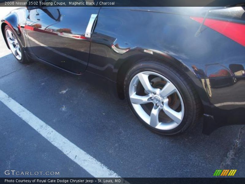 Magnetic Black / Charcoal 2008 Nissan 350Z Touring Coupe
